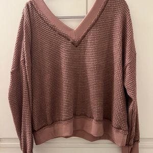Long sleeved sweater